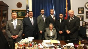 ARSA staff and members meet with House Small Business Committee Chairman Steve Chabot (R-Ohio) (far right) to discuss regulatory reform, the technical worker shortage, the important role small businesses play in the aviation maintenance industry.
