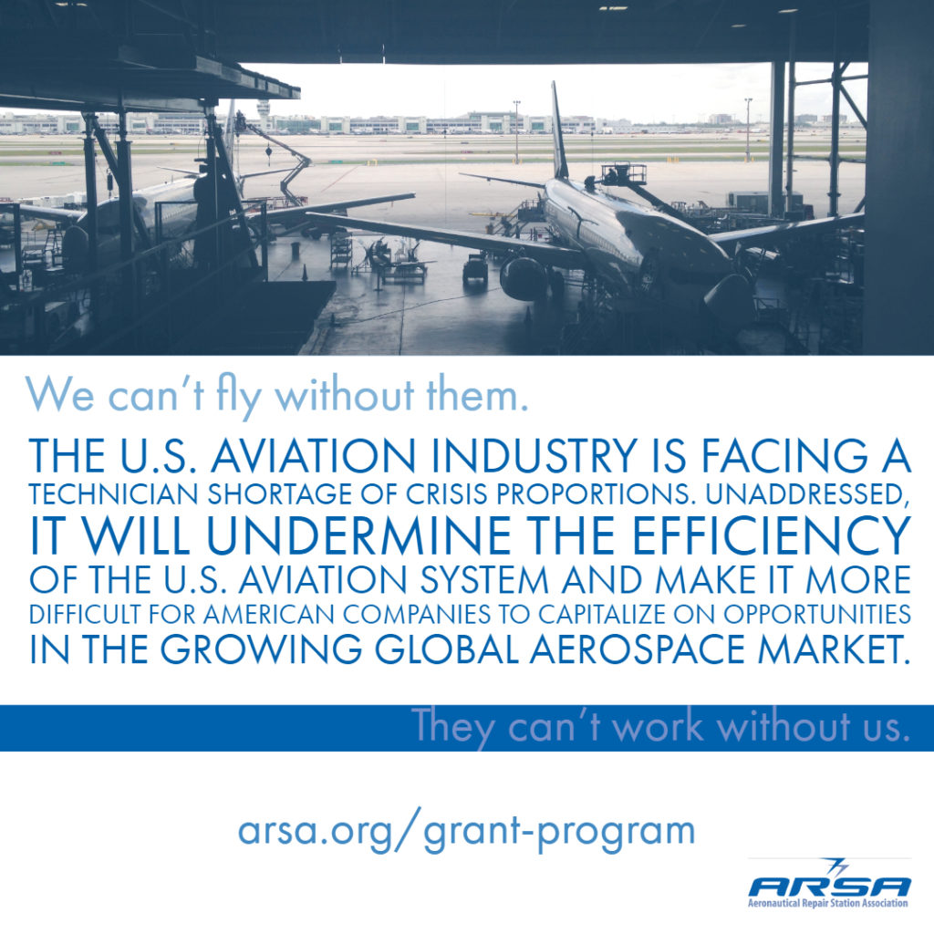 FAA Workforce Grant Program Continues ARSA